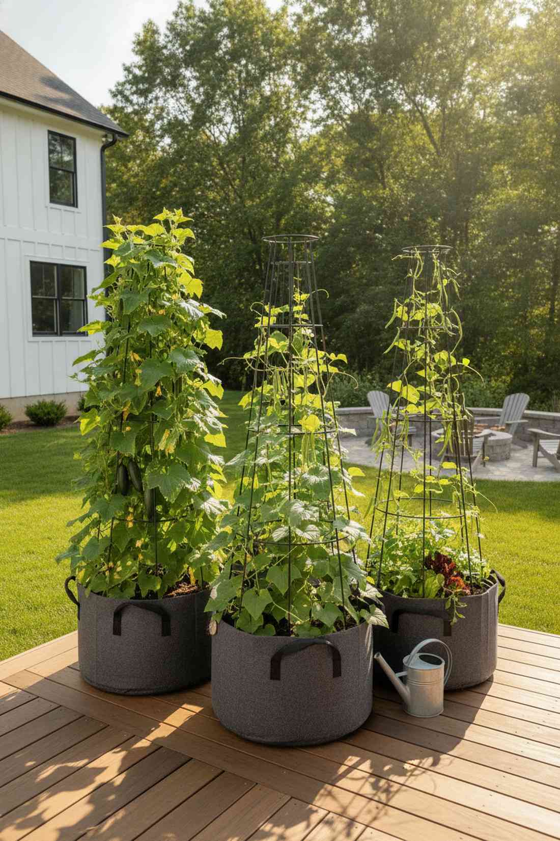 climbing vegetable containers