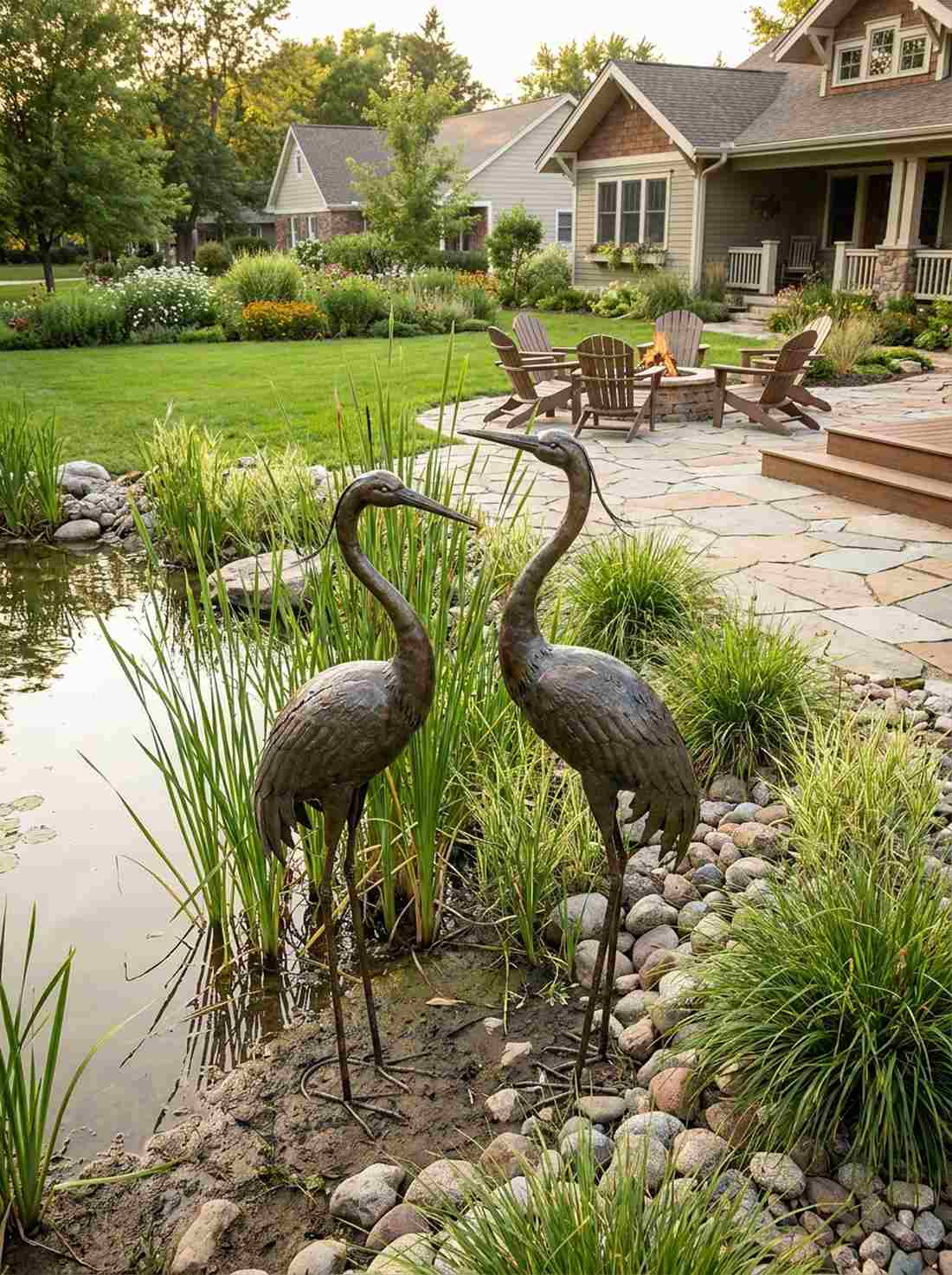 crane sculpture
