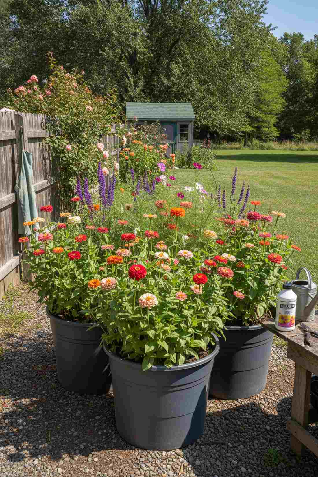 cutting garden production container