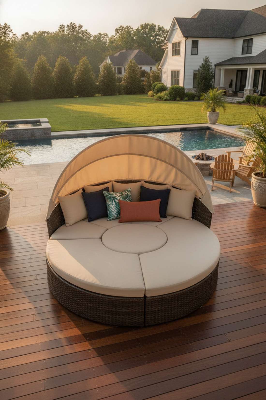 daybed style sectional with canopy