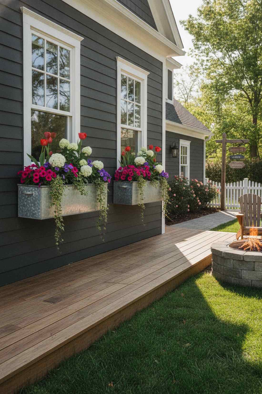 european zinc window boxes