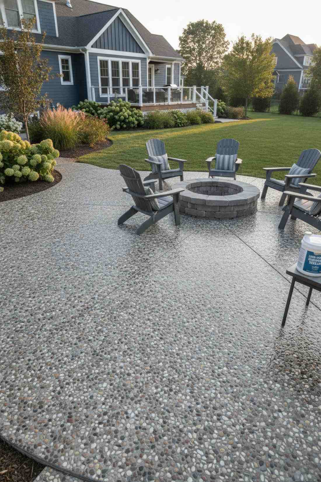 exposed aggregate concrete