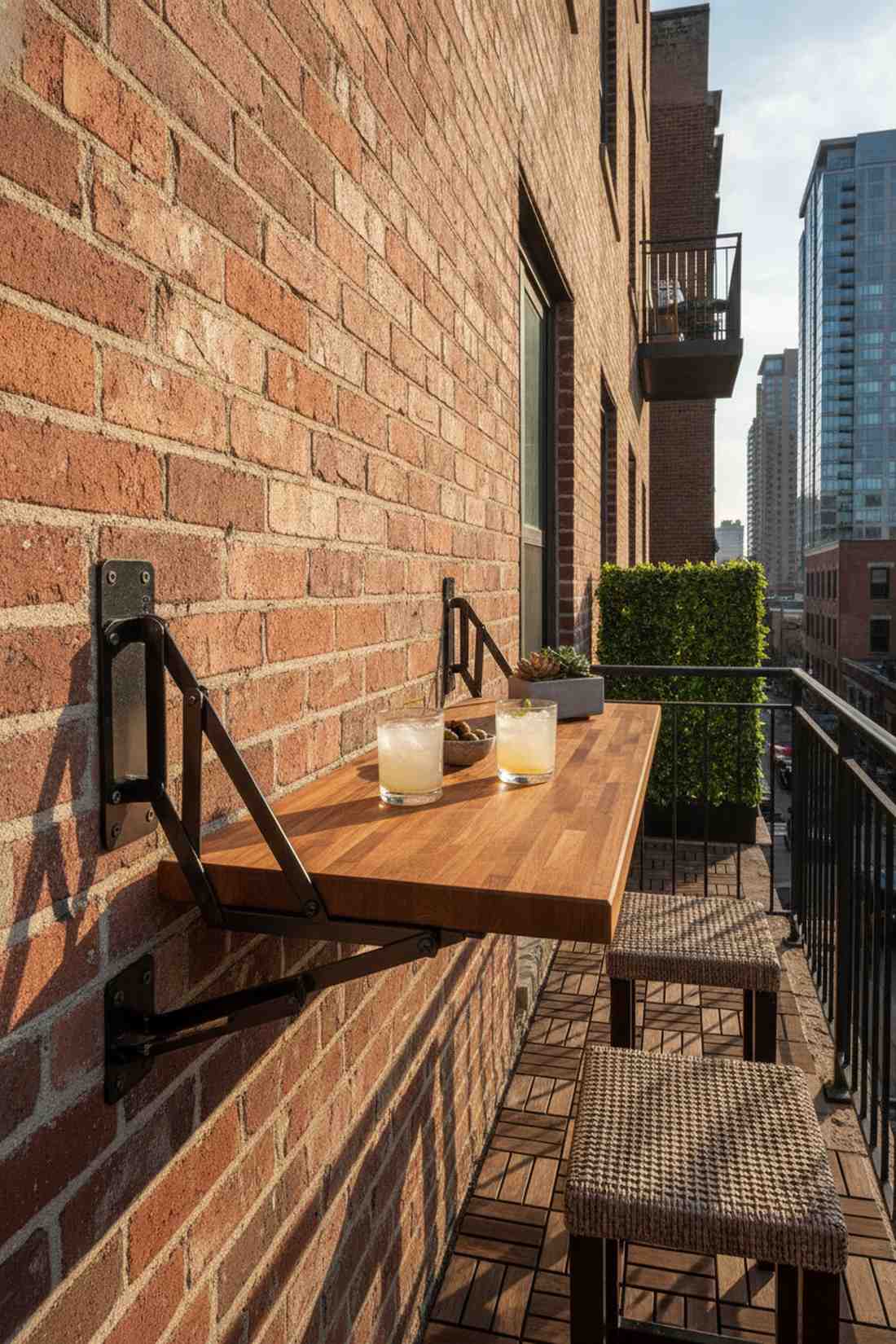 fold down wall mounted bars