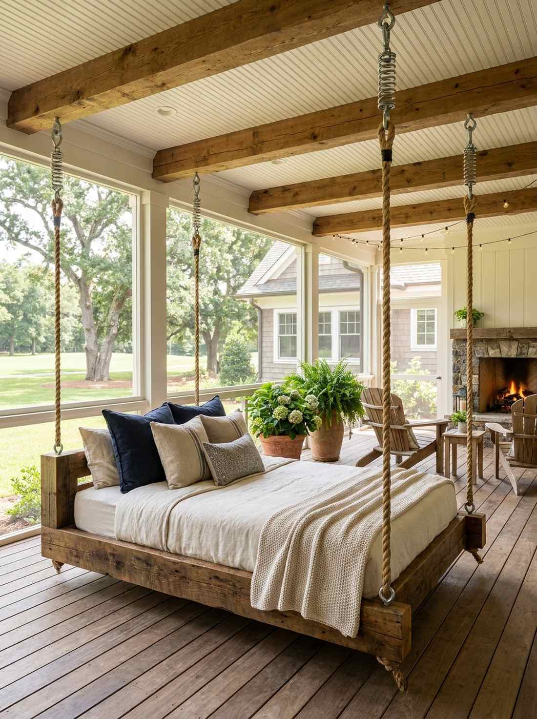 hanging daybed