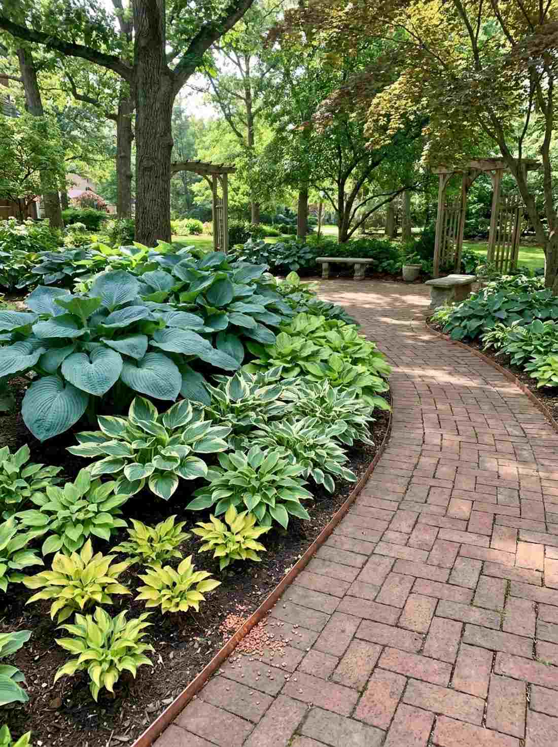 hosta gradients by size