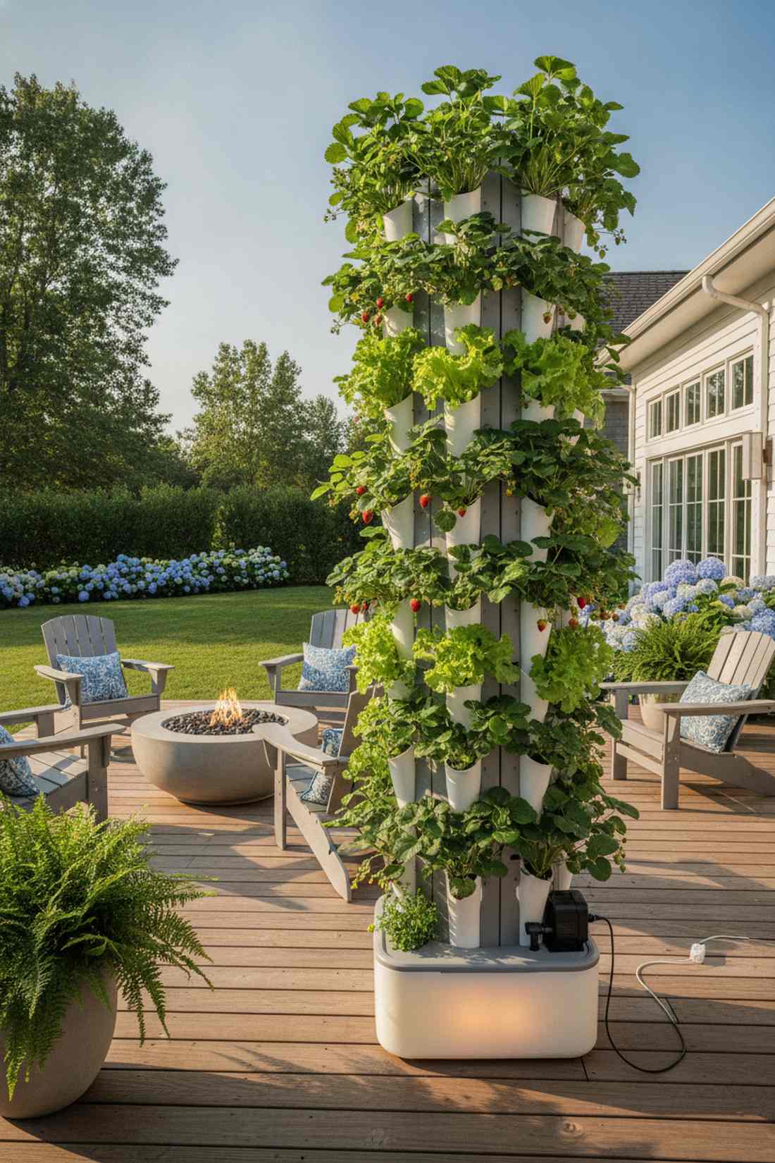 hydroponic vertical tower