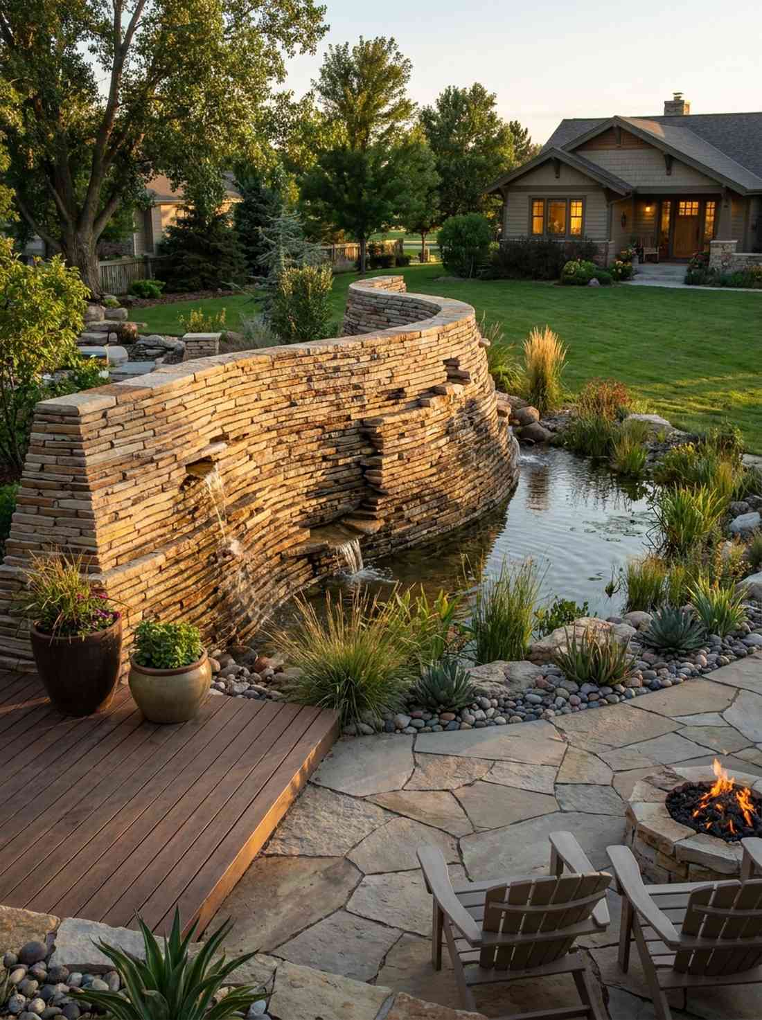 layered stone formation