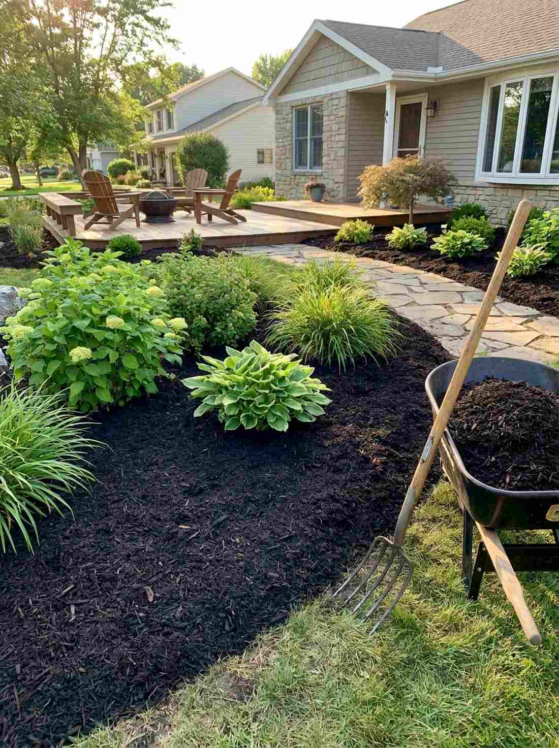 mulch moisture retention