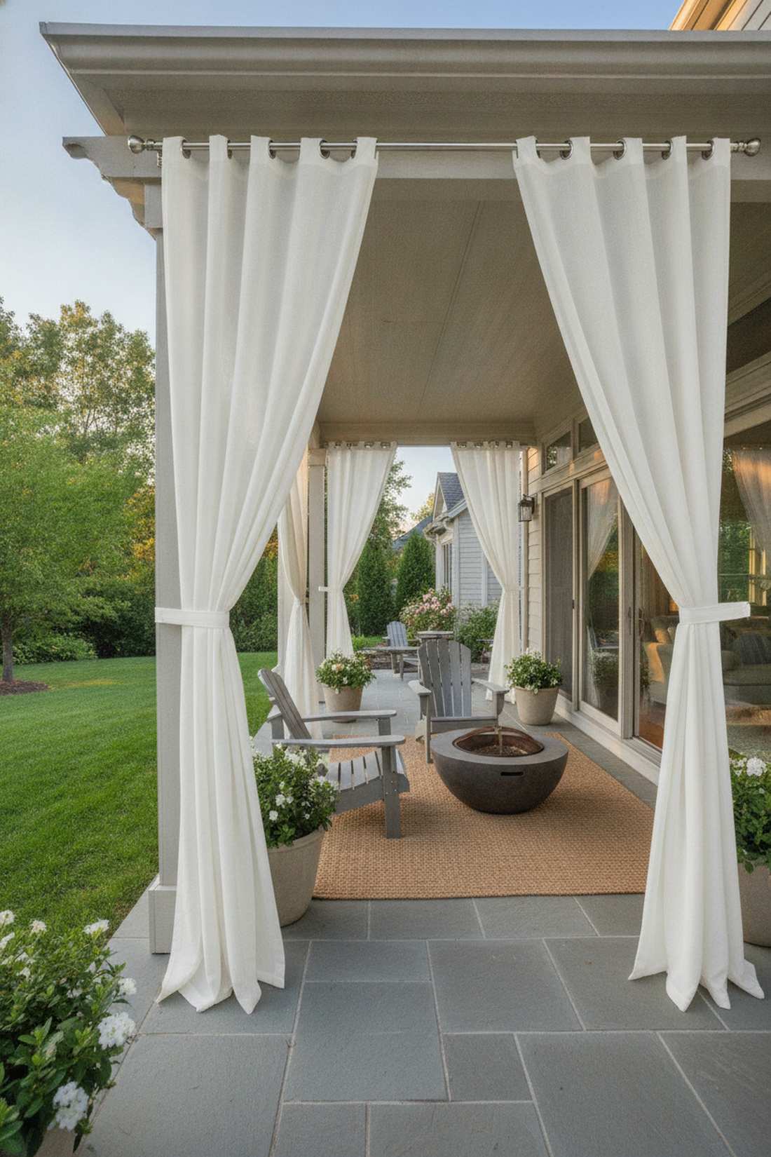 outdoor fabric curtains