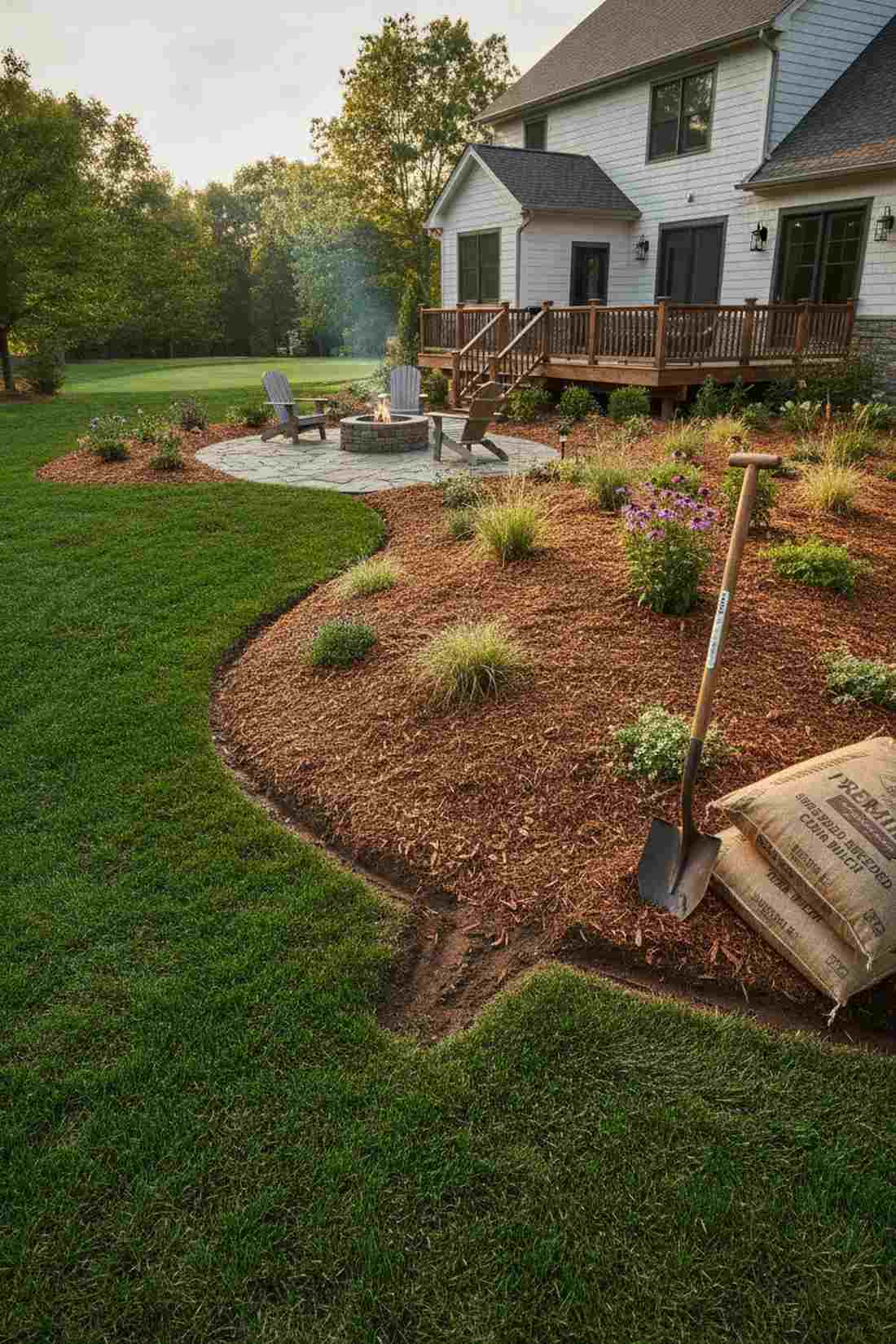 raised berm perimeter