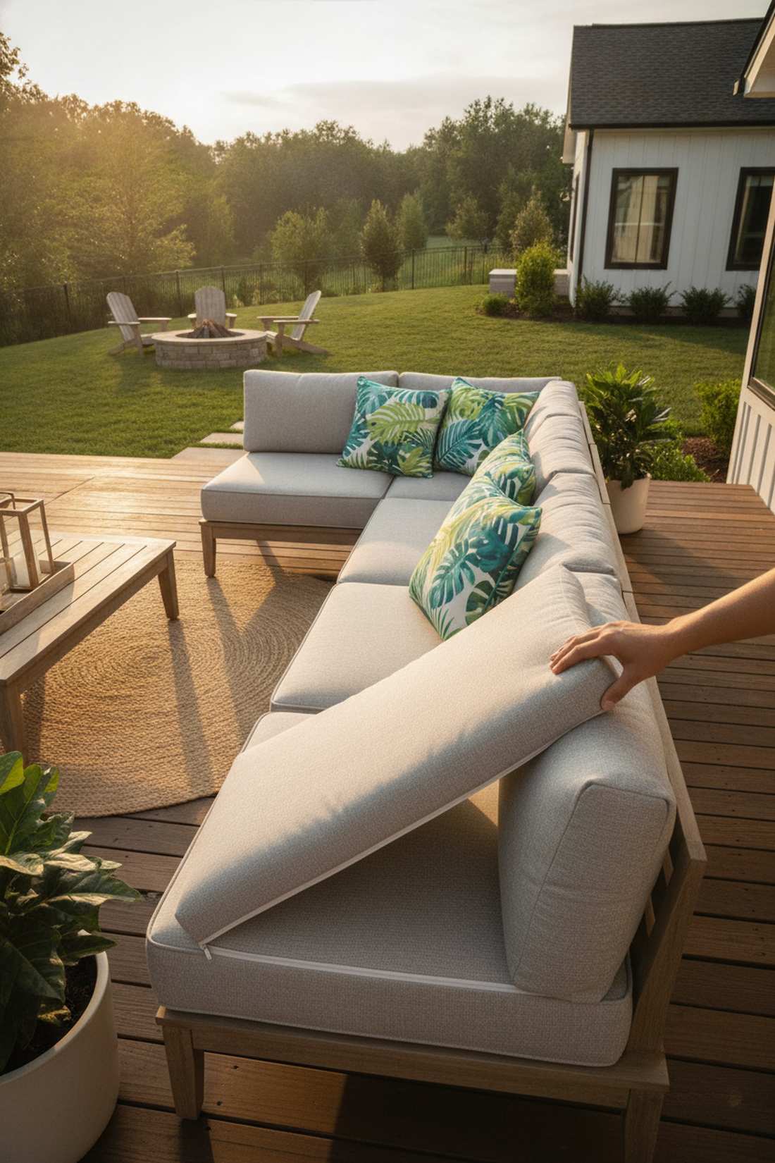 reversible cushion configurations