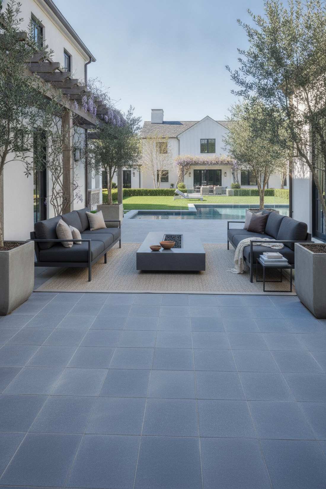 sandblasted bluestone matte