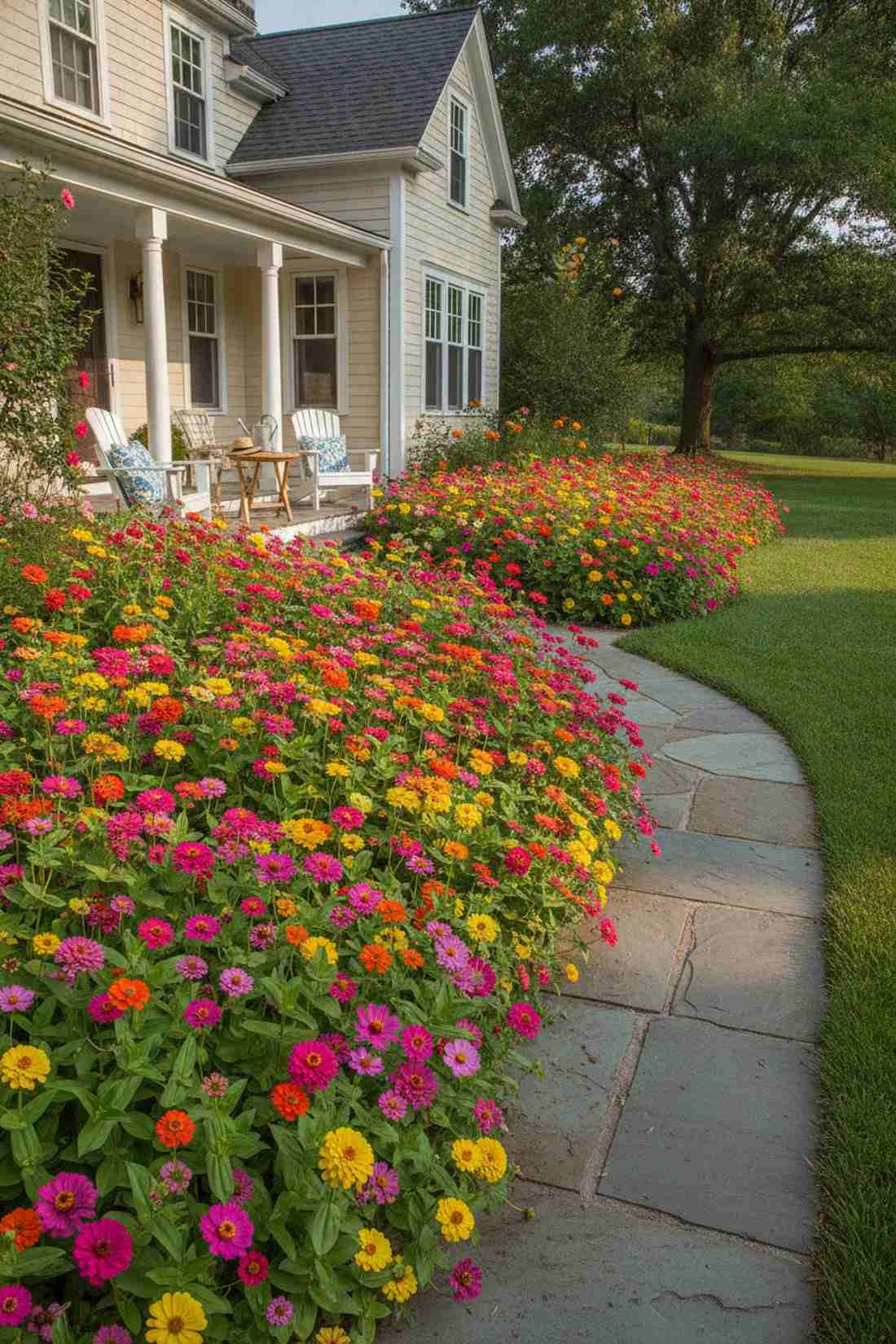 seed grown annual display
