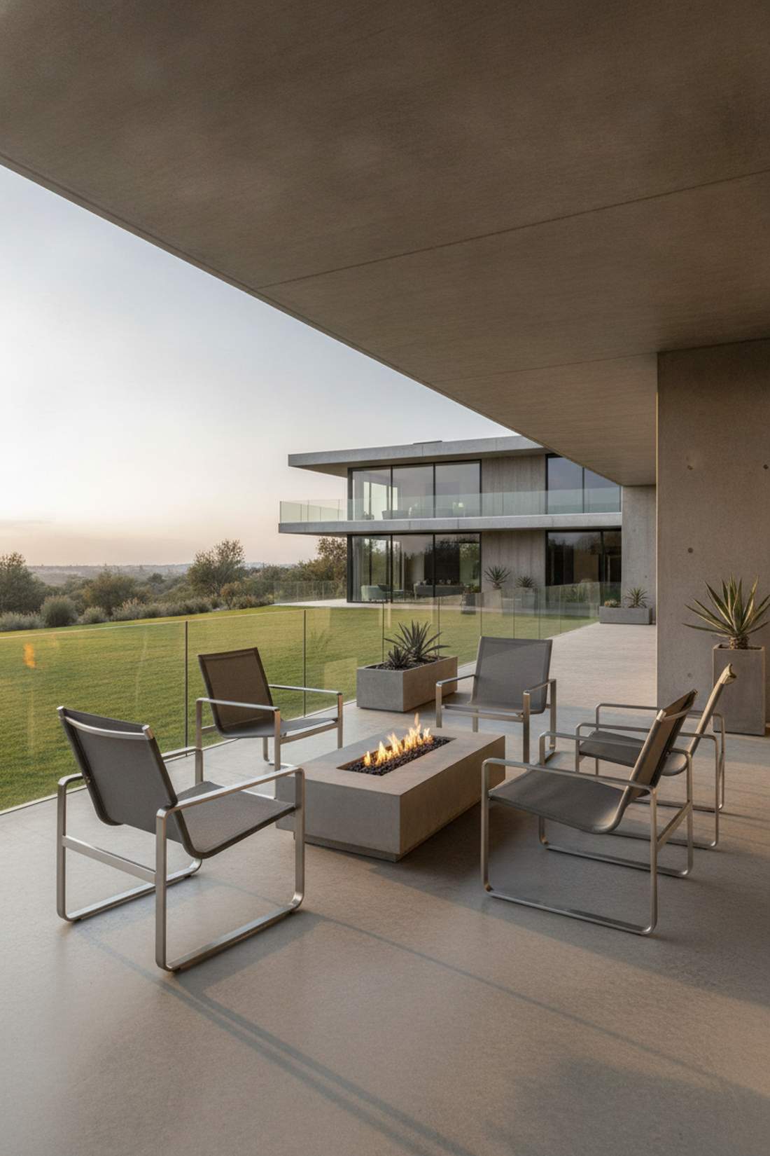 sling fabric aluminum frame chairs