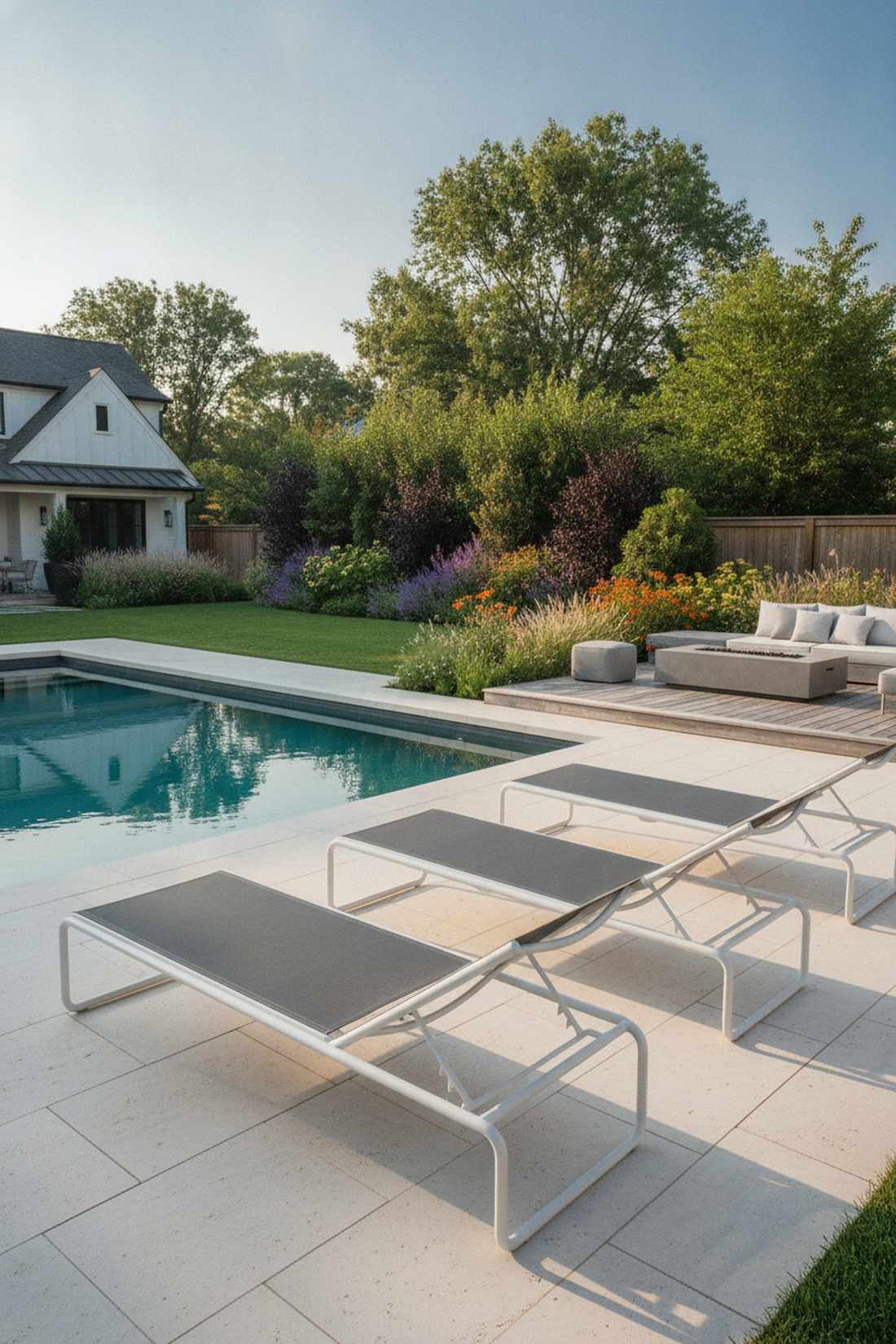 tube steel lounge frame