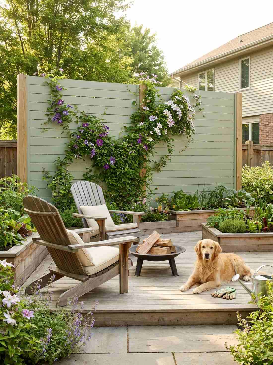 zero voc paint with native vines