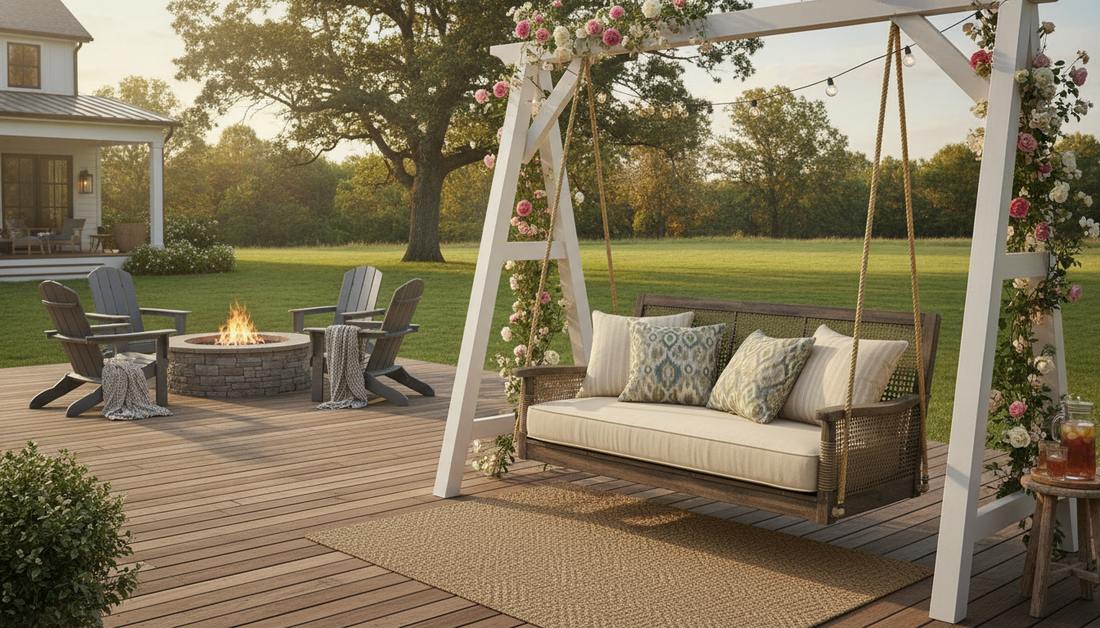 262 outdoor patio swing vertical