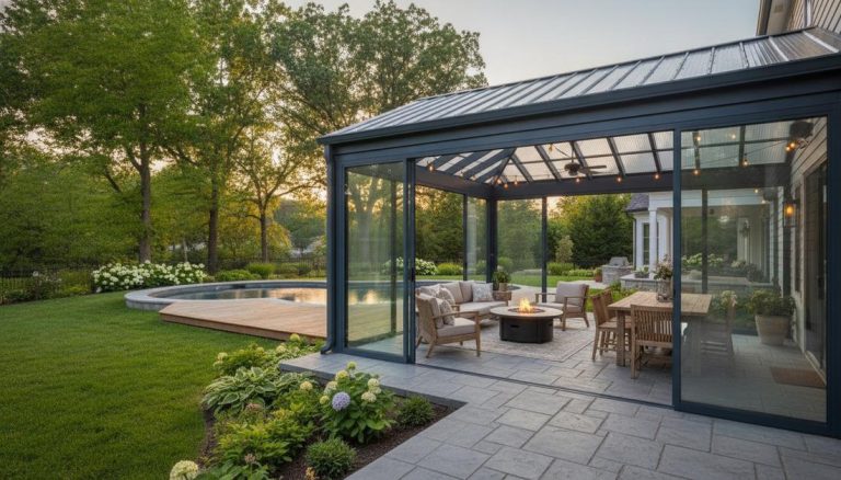 264 outdoor patio enclosure vertical
