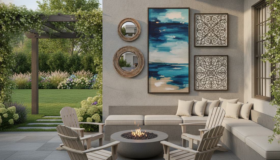 268 outdoor patio wall decor vertical