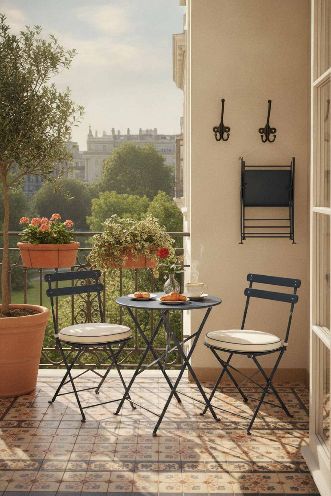 bistro table pairing