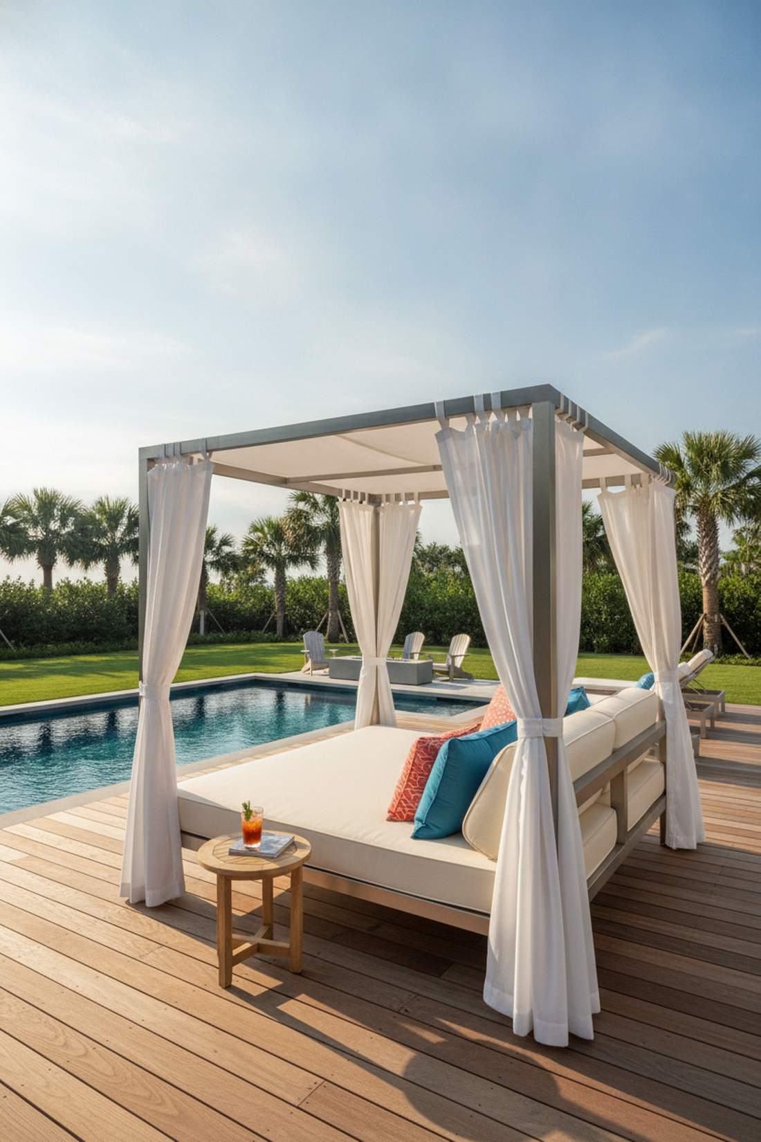 canopy daybeds with curtains