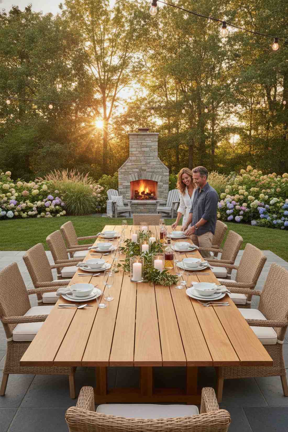 extending teak dining tables