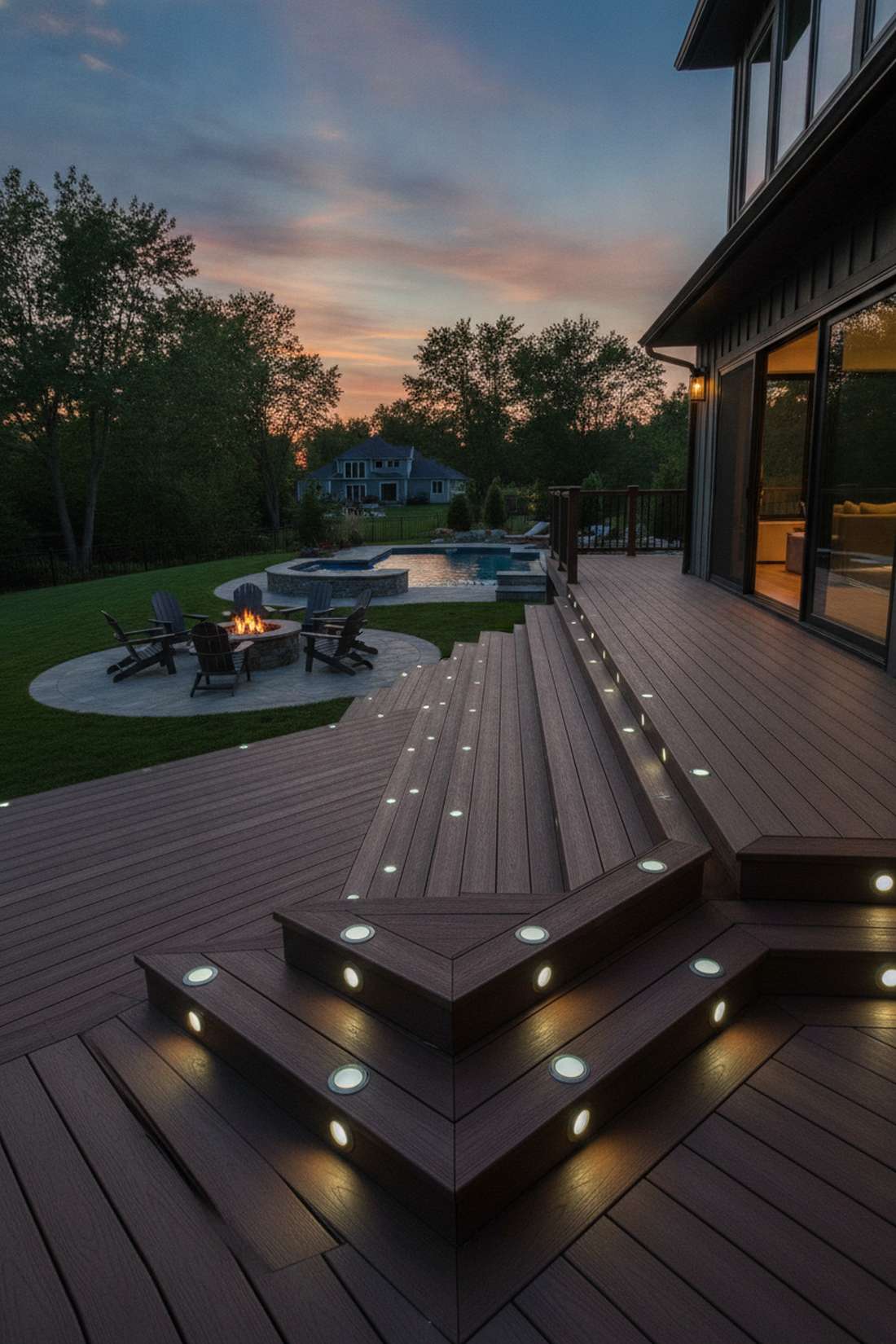 flush mount deck lights