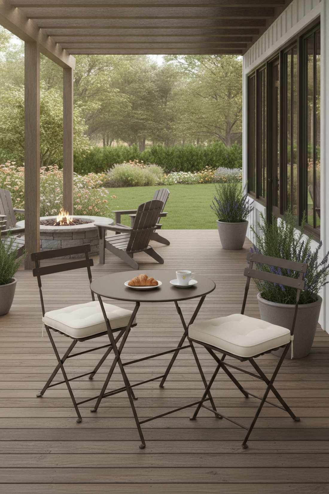 folding bistro dining set