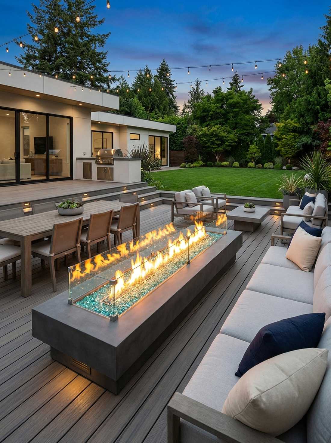 linear fire feature