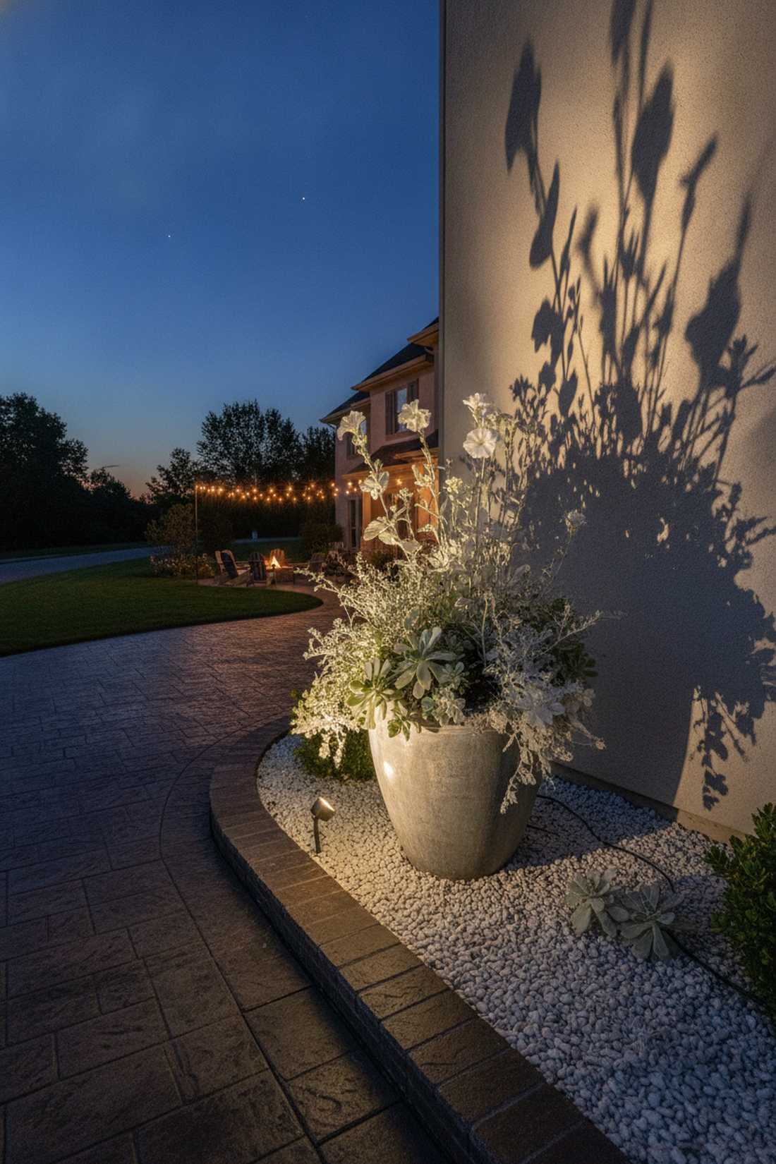 night garden container showcase