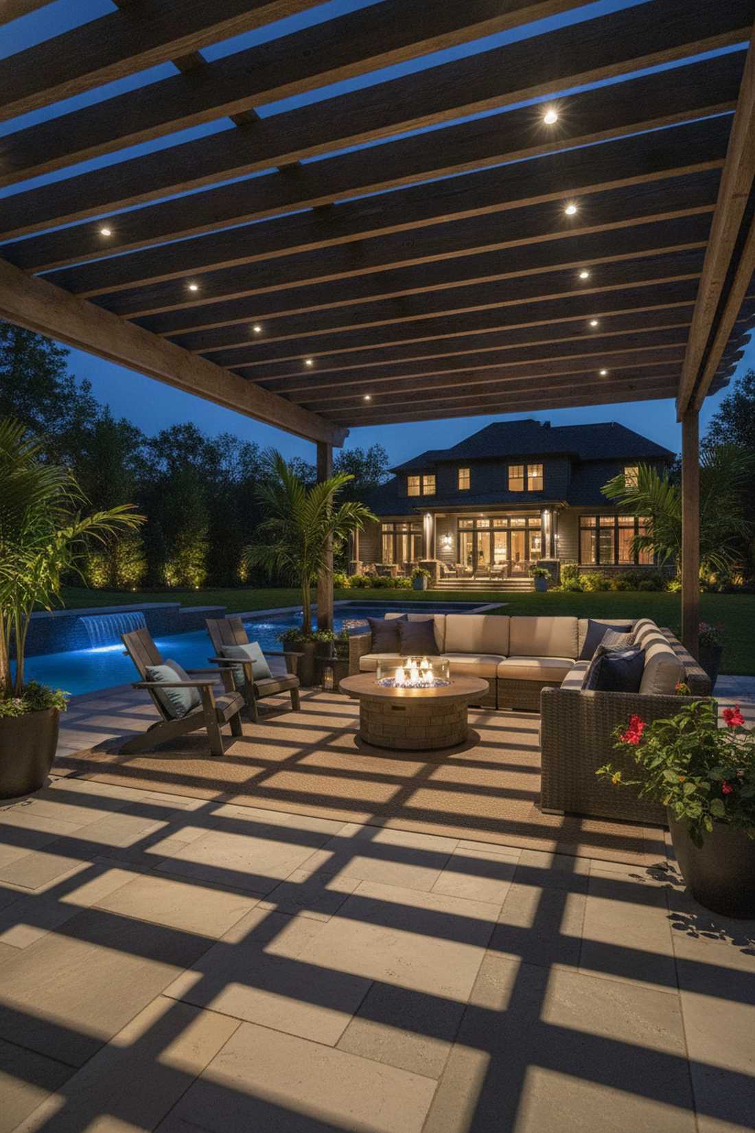 pergola top moonlighting