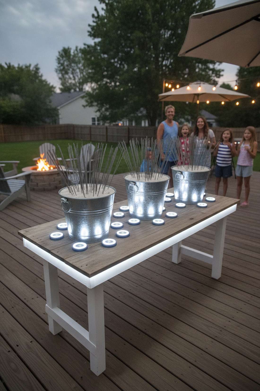 sparkler station lighting