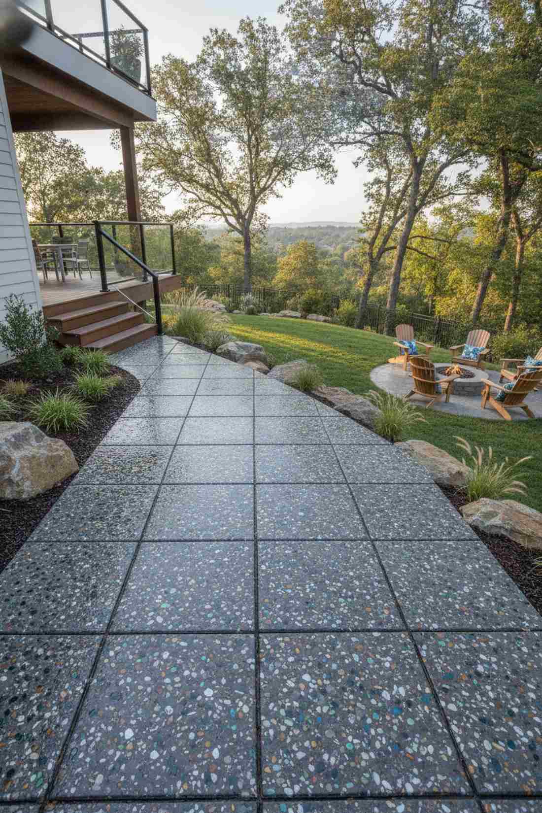 square aggregate panels