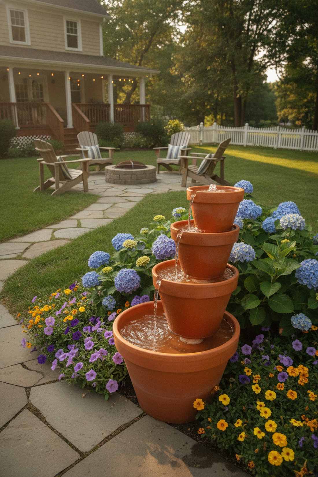 stacked pot bubbler