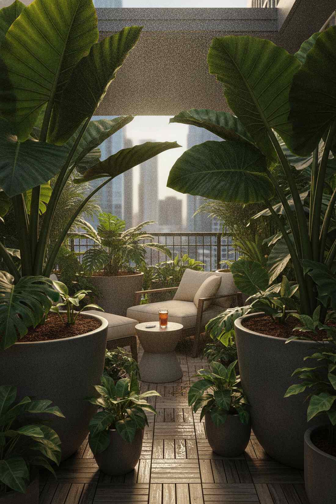 summer tropical paradise