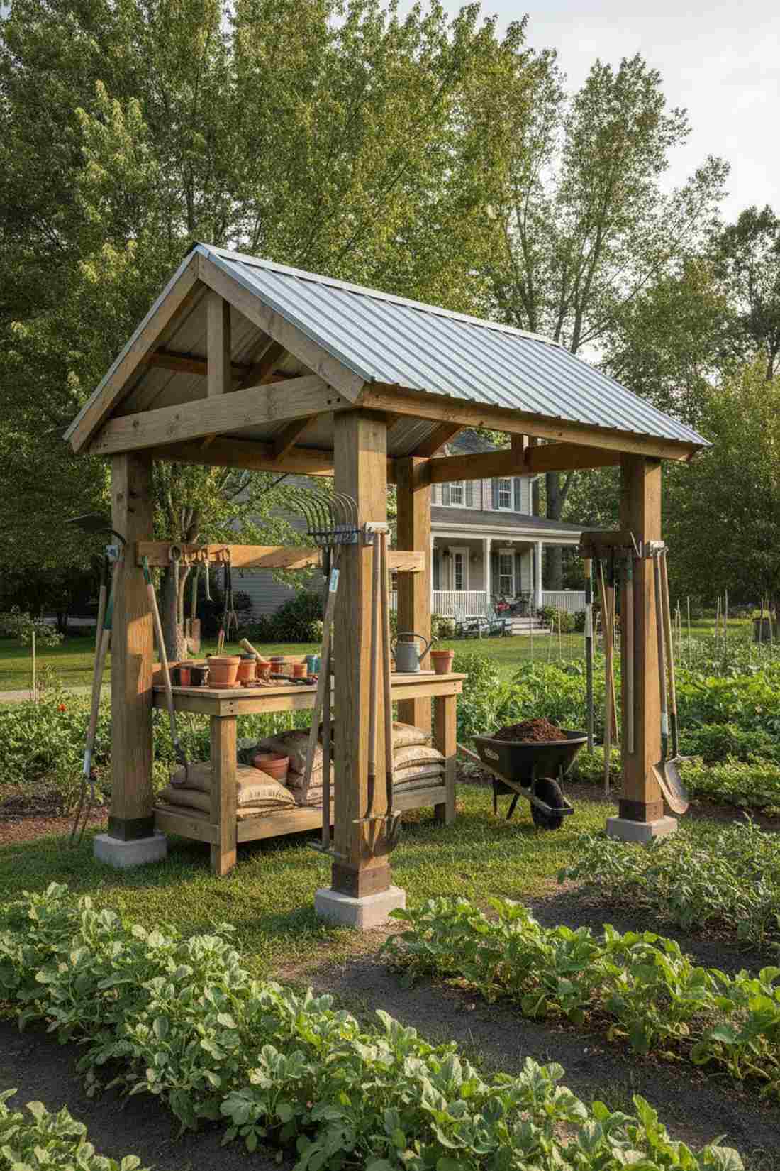 tool station gazebo
