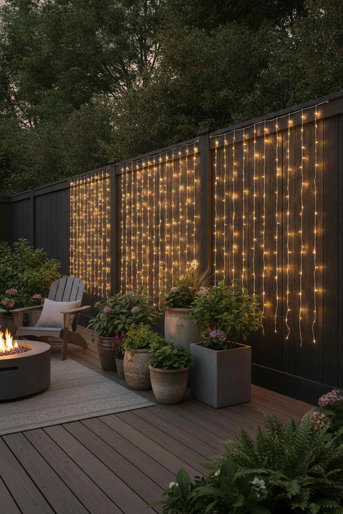 vertical panel cascades