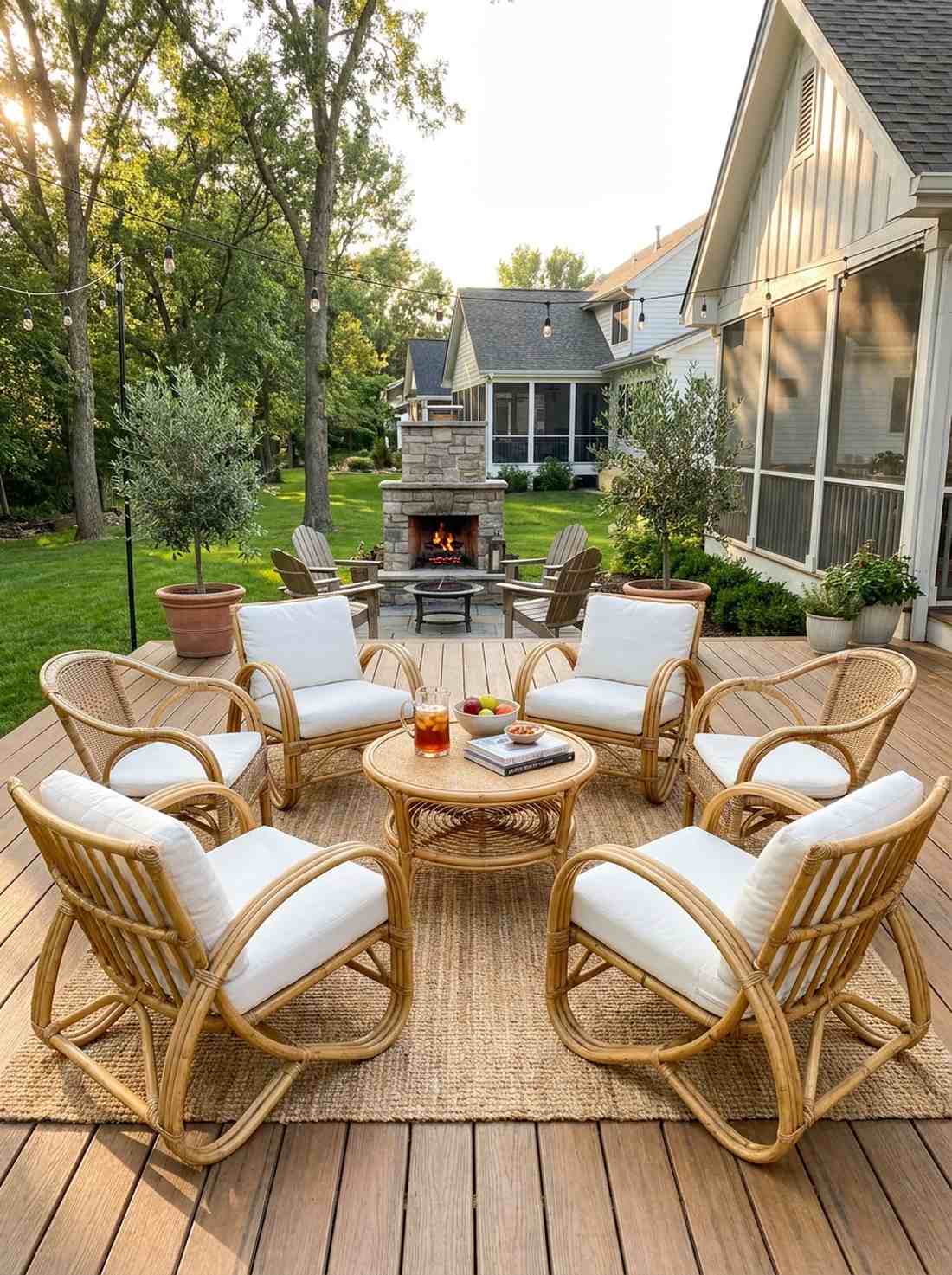vintage rattan furniture