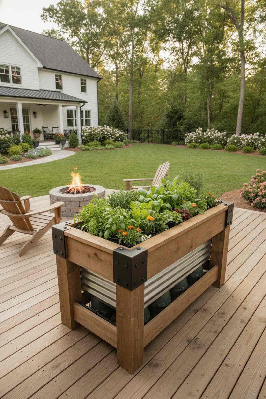 waist high standing beds
