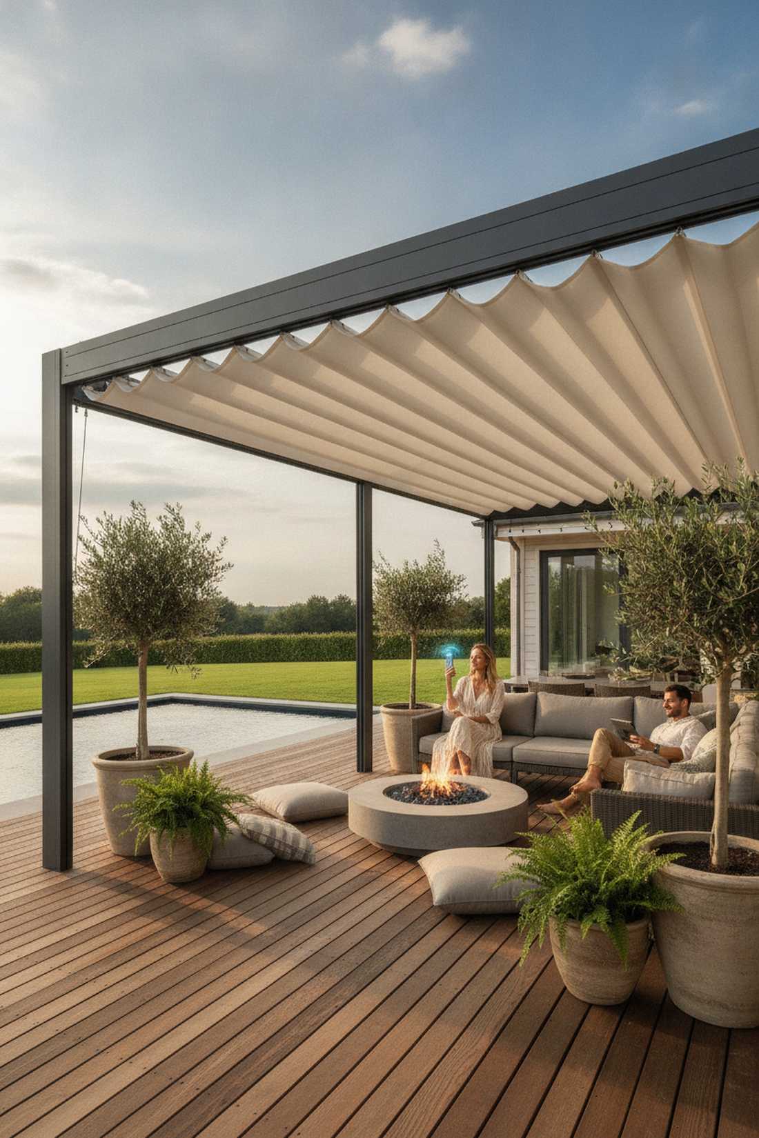 automated retractable roof system
