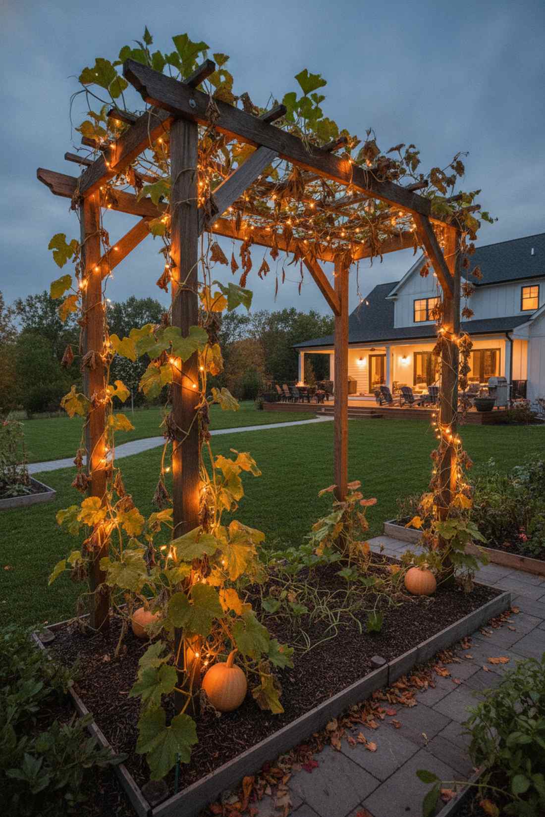 autumn harvest vine transitions