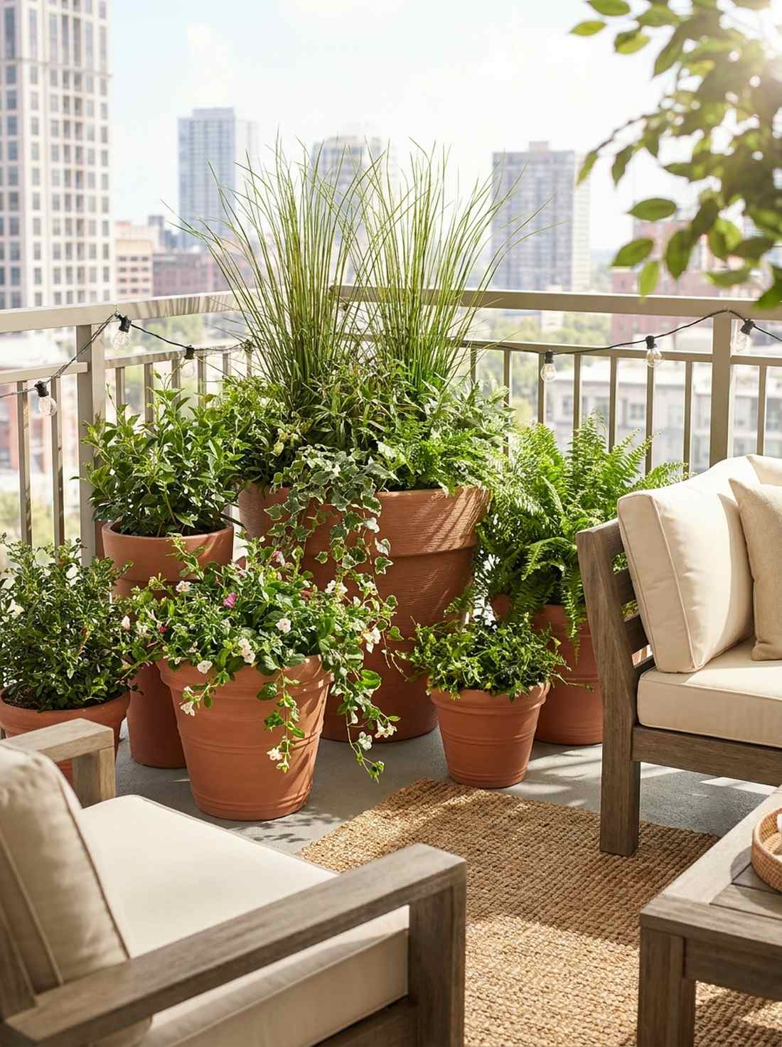 container garden clustering
