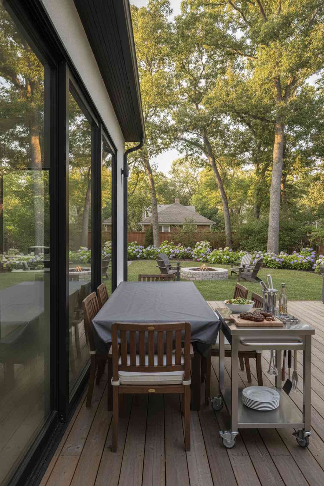 kitchen adjacent dining