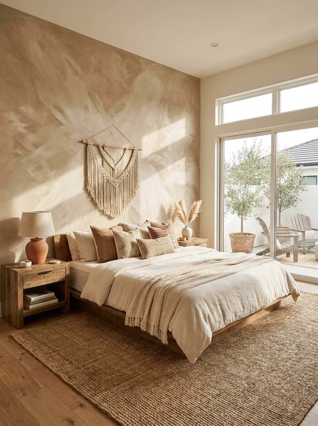 neutral textured wall paint