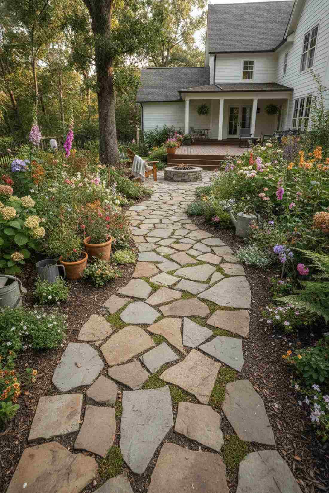 organic irregular spacing