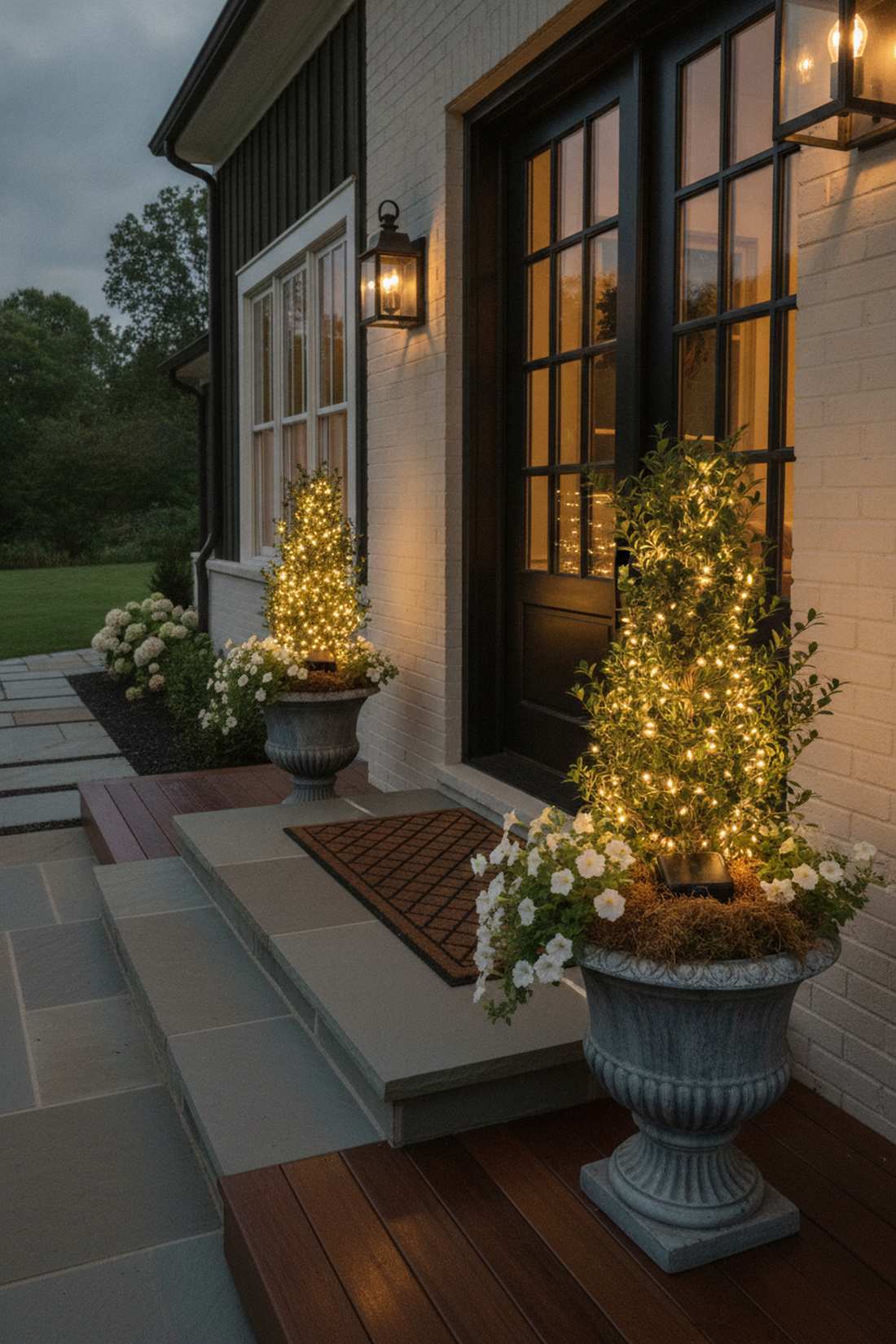 planter and container illumination