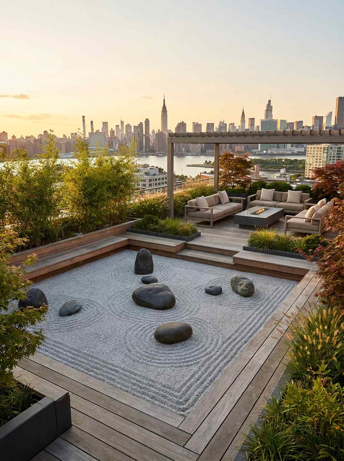 rooftop zen installations