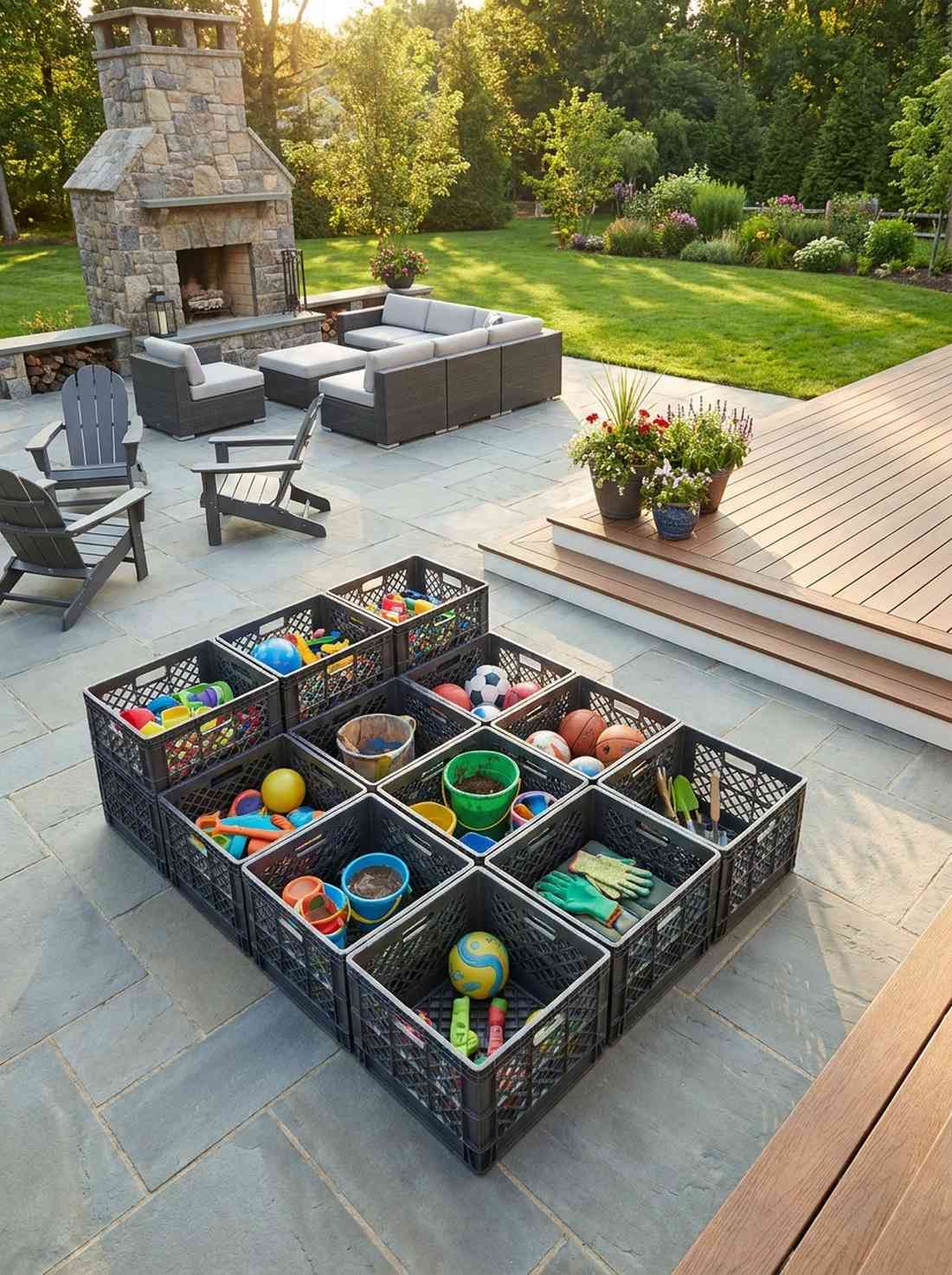 stackable storage crates