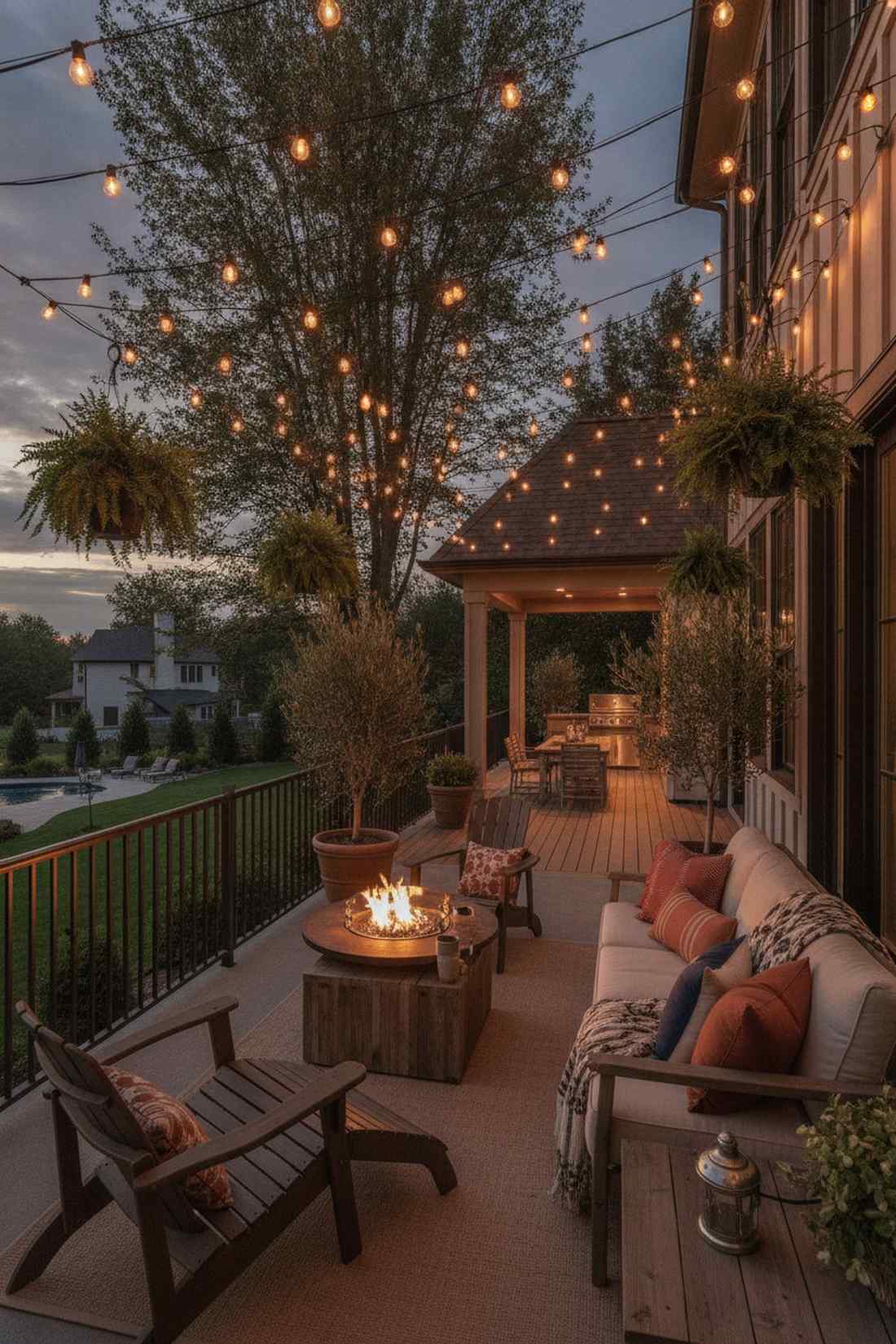 string light canopies
