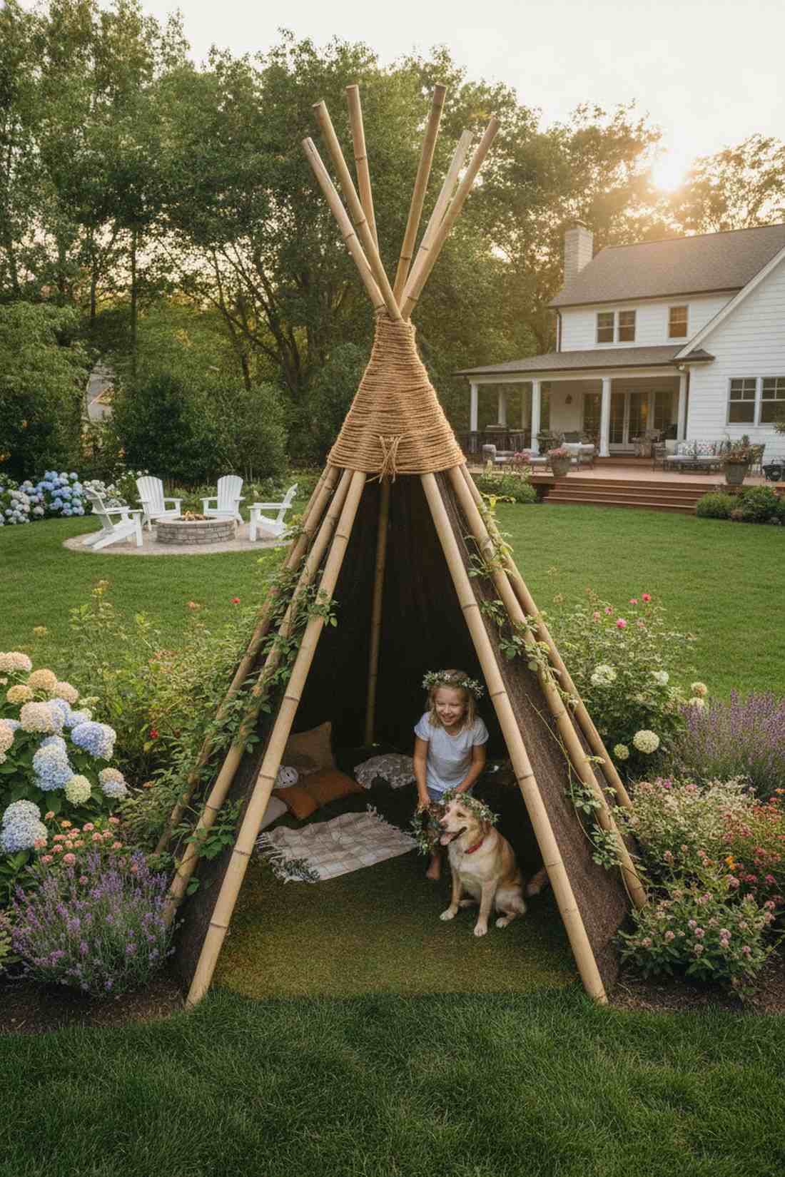 teepee willow structure